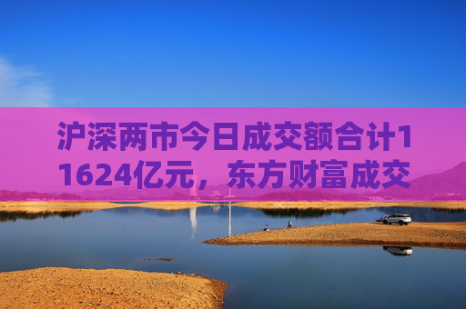 沪深两市今日成交额合计11624亿元，东方财富成交额居首