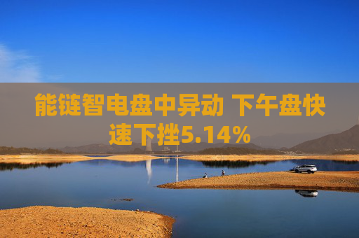 能链智电盘中异动 下午盘快速下挫5.14%