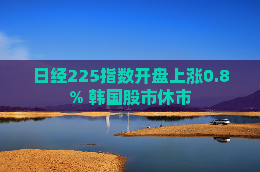 日经225指数开盘上涨0.8% 韩国股市休市