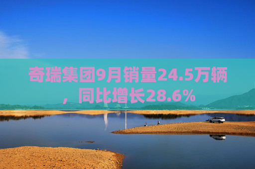 奇瑞集团9月销量24.5万辆，同比增长28.6%