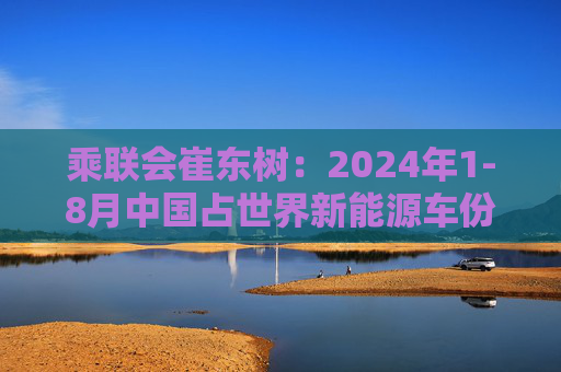 乘联会崔东树：2024年1-8月中国占世界新能源车份额67%