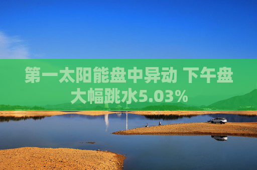 第一太阳能盘中异动 下午盘大幅跳水5.03%