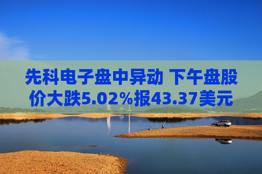 先科电子盘中异动 下午盘股价大跌5.02%报43.37美元