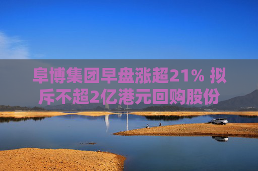 阜博集团早盘涨超21% 拟斥不超2亿港元回购股份