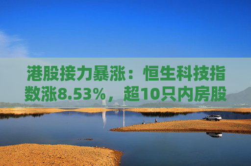 港股接力暴涨：恒生科技指数涨8.53%，超10只内房股涨逾100%