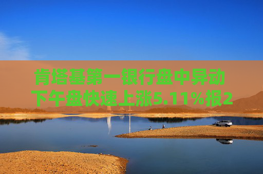 肯塔基第一银行盘中异动 下午盘快速上涨5.11%报2.88美元