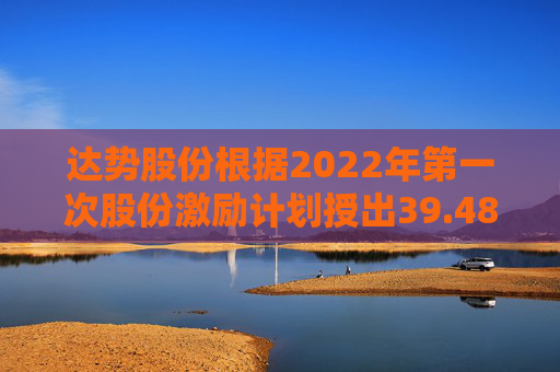 达势股份根据2022年第一次股份激励计划授出39.48万份购股